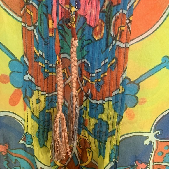 New Johnny Was Valeni Silk Georgette Top Sz S - Picture 15 of 16